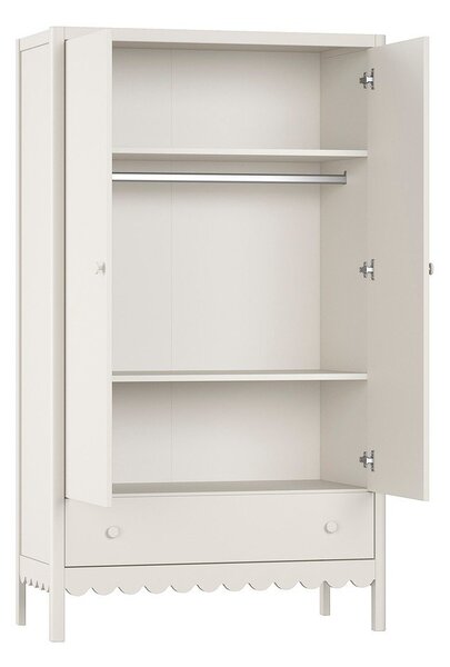 Бежов детски гардероб 110x190x55 cm Swingo – Vipack