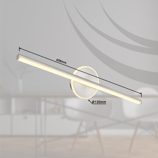 Globo 41924N - LED Лампа за огледало в баня PEPE LED/10W/230V IP44 хром