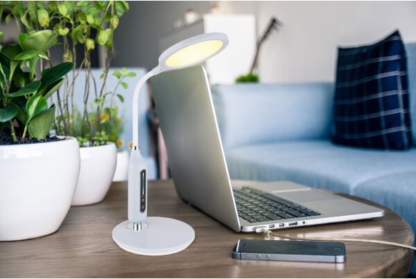 Globo 58435G - LED Димируема сензорна настолна лампа FRUGGY LED/9W/230V сив