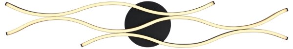 Globo 67206DW - LED Полилей за повърхностен монтаж GERONIMO LED/35W/230V черен/кафяв