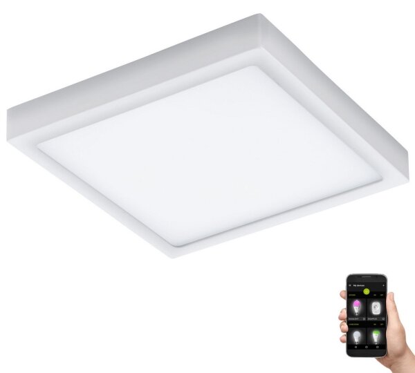 Eglo 33576- LED Димируема лампа за баня ARGOLIS-C LED/22W/230V IP44 бял