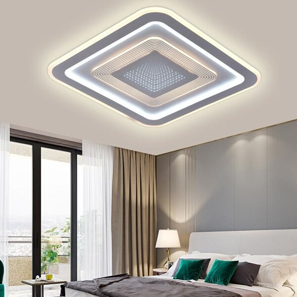 LED Димируем плафон LED/105W/230V 3000-6500K + дистанционно управление