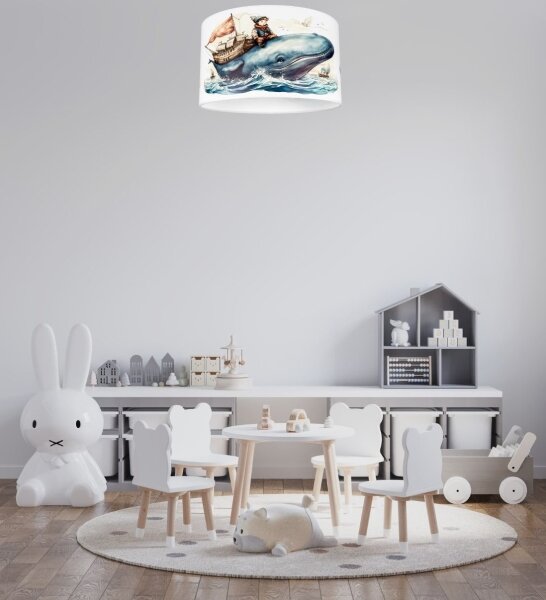 Детска плафониера OCEAN 1xE27/60W/230V