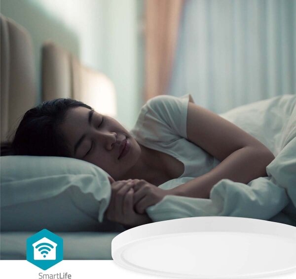 Nedis WIFILAC31WT - LED RGBW Димируема лампа LED/18W/230V 2700-6500K Wi-Fi