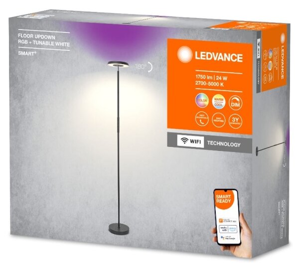 Ledvance - LED RGBW Димируем лампион SMART+ FLOOR LED/13,5W/230V Wi-Fi