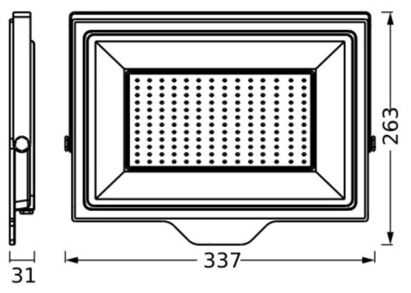 Ledvance - Екстериорен LED прожектор FLOODLIGHT ESSENTIAL LED/150W/230V IP65