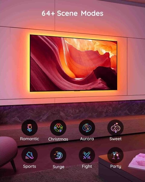 Govee - SMART LED RGB подсветка за TV 46-60"