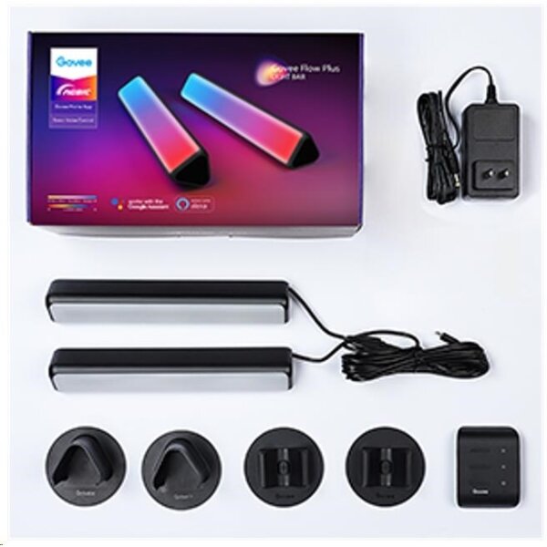 Govee - Комплект 2x Flow Plus SMART LED TV & Gaming RGBICWW Wi-Fi