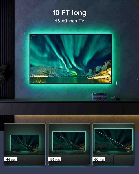 Govee - SMART LED RGB подсветка за TV 46-60"