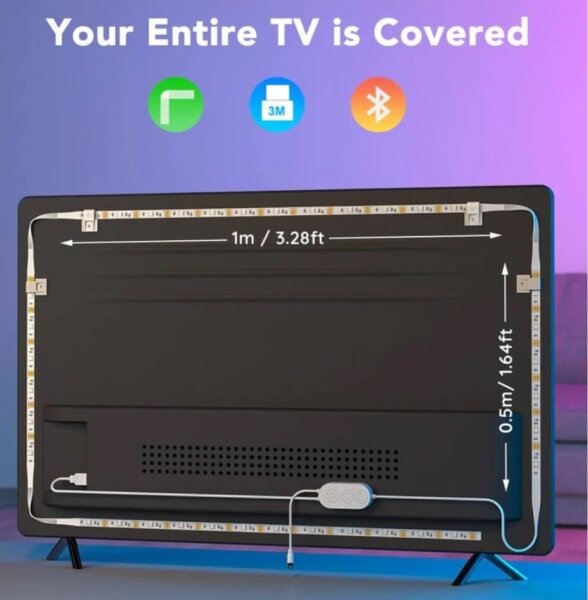 Govee - SMART LED RGB подсветка за TV 46-60"