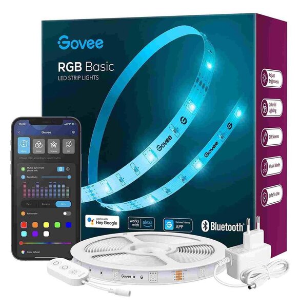 Govee - Wi-Fi RGB Smart LED лента 5 м