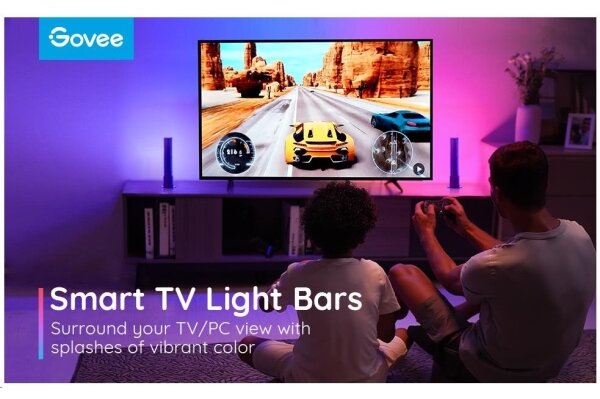 Govee - Комплект 2x Flow Plus SMART LED TV & Gaming RGBICWW Wi-Fi