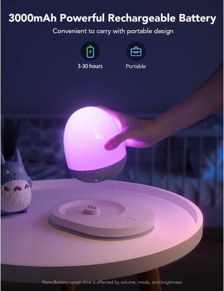 Govee - RGBIC Night Smart LED лампа с високоговорител Wi-Fi