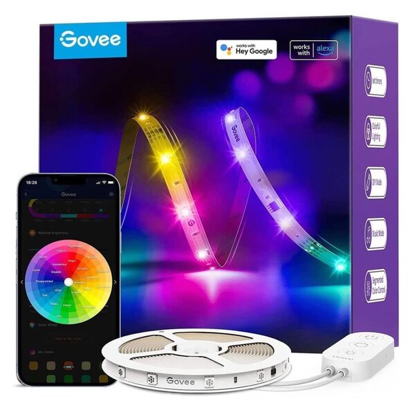 Govee - Wi-Fi RGBIC PRO смарт LED лента 10м