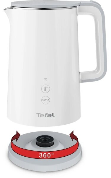 Tefal - Кана SENSE 1,5 l 1800W/230V бял