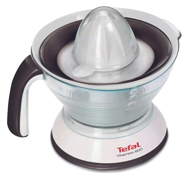 Tefal - Електрическа преса за цитруси VITAPRESS 0,6 l 25W/230V бял/черен