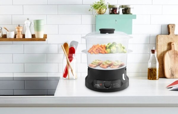 Tefal - Готварска печка за готвене на пара 6 l MINI COMPACT 800W/230V