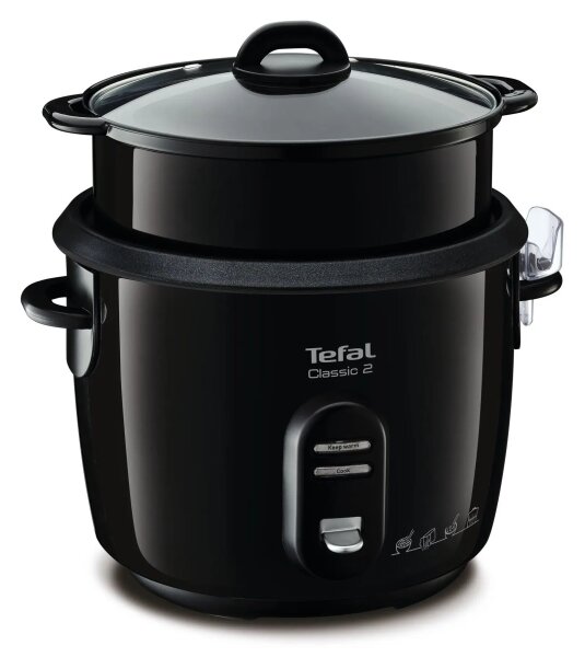 Tefal - Готварска печка за ориз CLASSIC 600W/230V 5 l черен