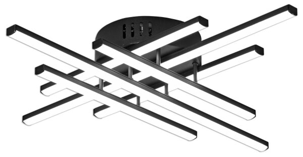 Brilagi - LED Плафониера STRIPES LED/42W/230V черен