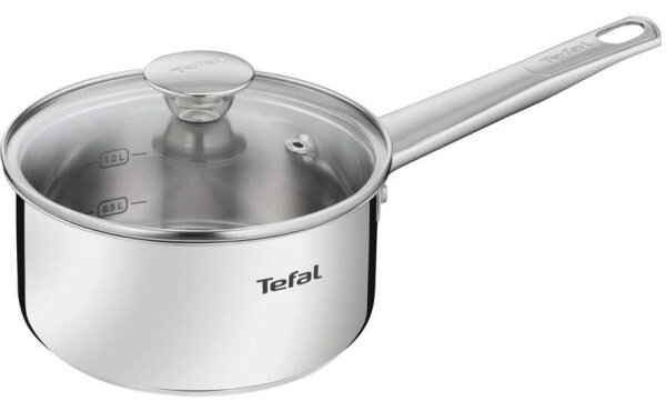 Tefal - Комплект готварски съдове 10 бр. COOK EAT неръждаем