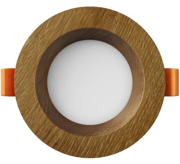 APLED - LED Лампа RONDO WOODLINE LED/3W/230V 3000K Ø 9 см дъб масивнo дървo