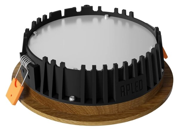 APLED - LED Лампа RONDO WOODLINE LED/6W/230V 4000K Ø 15 см дъб масивнo дървo