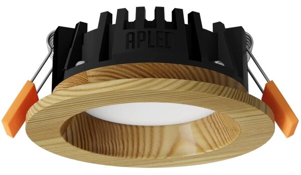 APLED - LED Лампа RONDO WOODLINE LED/3W/230V 3000K Ø 9 см бор масивнo дървo