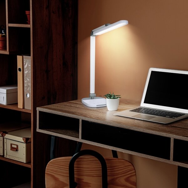 Solight WO65 - LED регулируема настолна лампа с докосване, 10W, 5V, 3000/4000/50