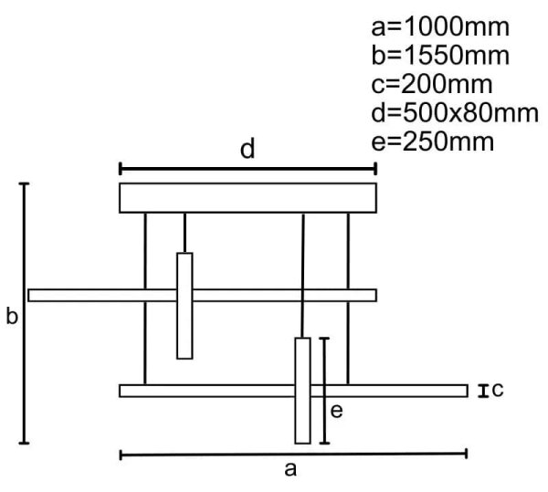 LED Димируем пендел LED/70W/230V 3000-6500K + дистанционно управление