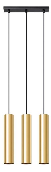 Sollux SL.1201 - Пендел LAGOS 3xGU10/10W/230V златист