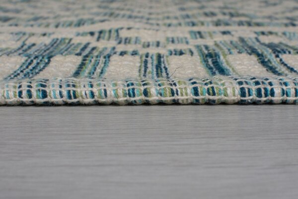 Пътека Leela Runner Ivory/Teal 60X200 см, Flair Rugs