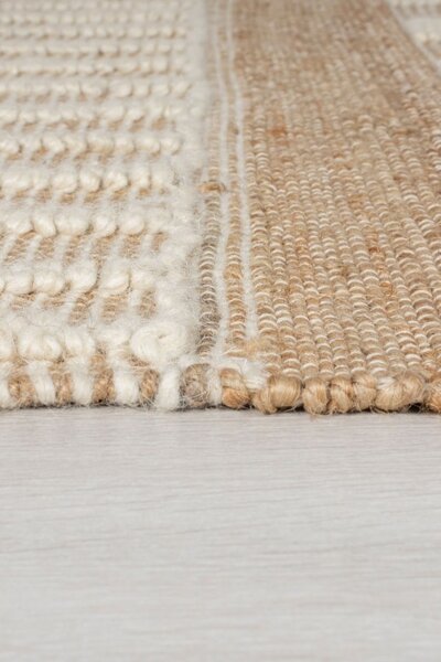 Килим Медина от естествен юта/ивори 200X290 см, Flair Rugs