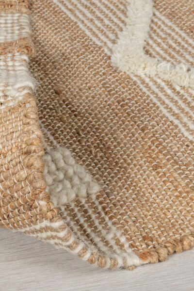 Килим Медина от естествен юта/ивори 200X290 см, Flair Rugs