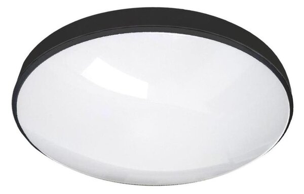 LED Плафон за баня CIRCLE LED/24W/230V 4000K Ø 37 см IP44 черен