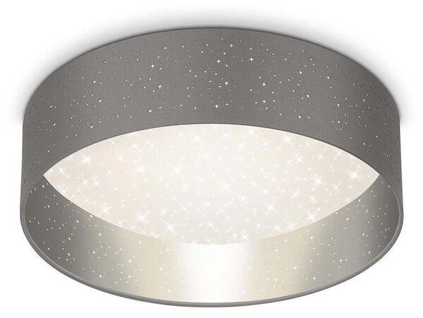 Briloner 3882-014 - LED Плафониера MAILA STARRY LED/18W/230V сив/сребрист