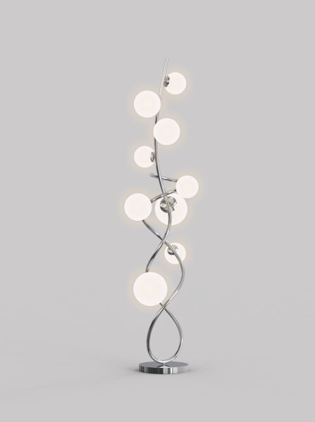 Wofi 3014-907 - LED Лампион NANCY 9xG9/3,5W/230V лъскав хром