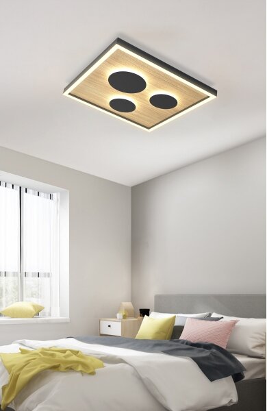 Wofi 9012-306S - LED Димируем плафон DIJON LED/26W/230V