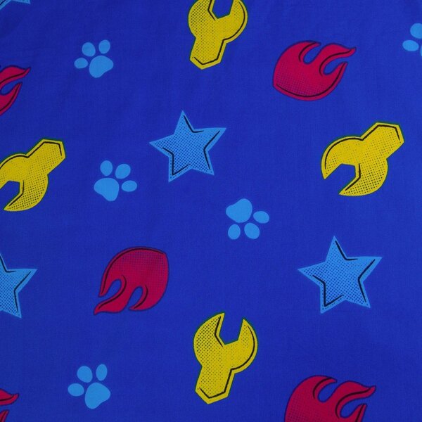 Синьо памучно детско спално бельо 100x135 cm Paw Patrol "Pawsome days ahead" – Jerry Fabrics