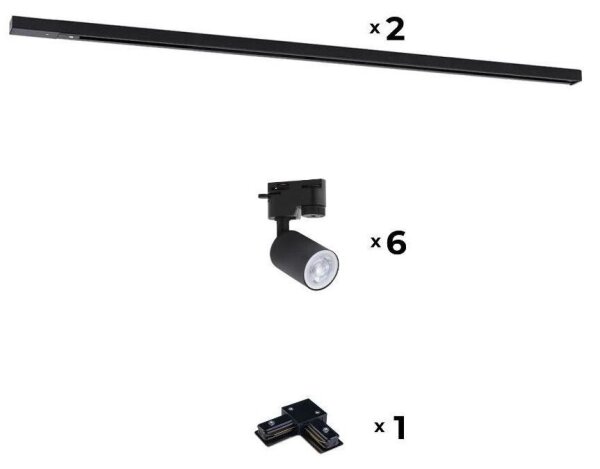Zuma Line 3016 - Спот за релсова система REFLEKTOR 6xGU10/10W/230V