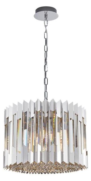 Кристален пендел RITZ 7xE14/40W/230V хром