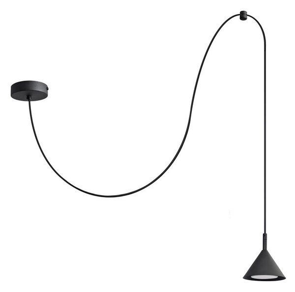Пендел ETNA LONG 1xGX53/15W/230V черен