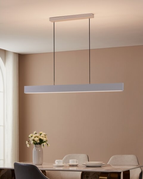 Eglo 900879 - LED RGBW Димируем пендел ANDREAS-Z LED/38W/230V бял