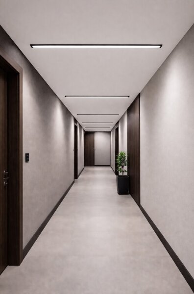 LED таванно осветително тяло REDOM LED/24W/230V 4000K 60 см черно