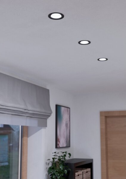 Eglo 33996 - LED Димируема лампа за вграждане SALICETO LED/6W/230V черен