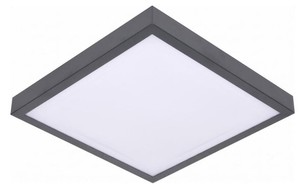 LED плафон с вграден сензор VITALI LED/24W/230V 4000K 33x33 cm антрацит