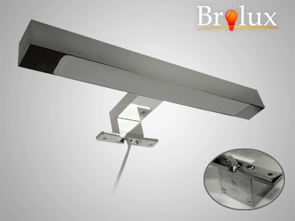 LED осветление за огледало в банята ENGIS LED/7,2W/230V 30 cm IP44 лъскав хром