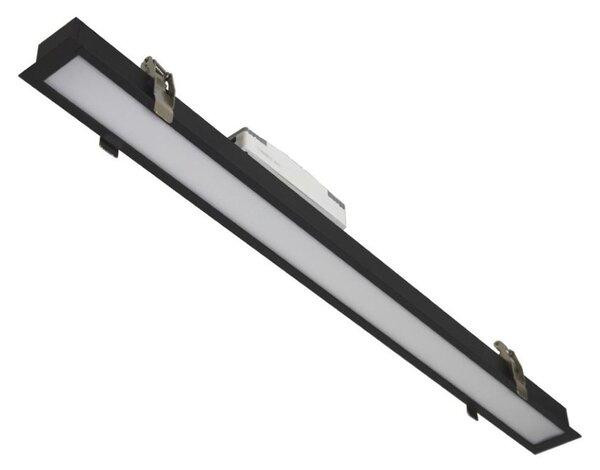 LED таванно осветително тяло REDOM LED/24W/230V 4000K 60 см черно