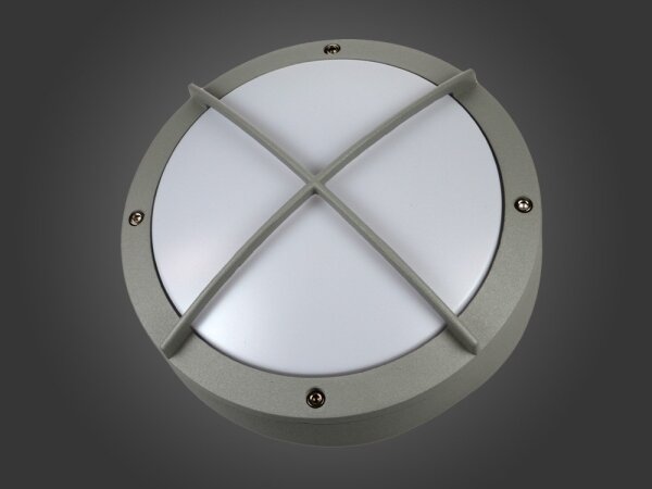 LED външен стенен осветител FRODA LED/12W/230V IP54 сив