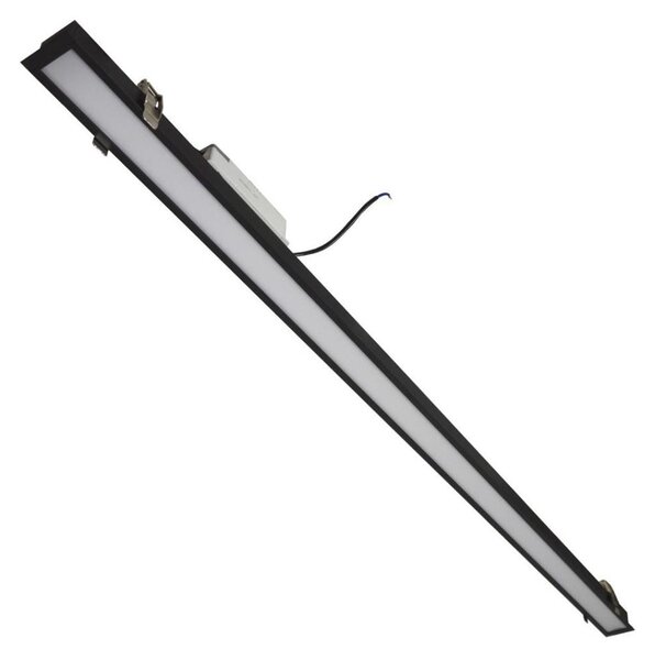 LED таванно осветително тяло REDOM LED/42W/230V 3000K 120 cm черно