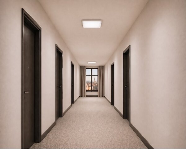 LED таванно осветително тяло със сензор WILTON LED/24W/230V 4000K 33x33 cm бяло
